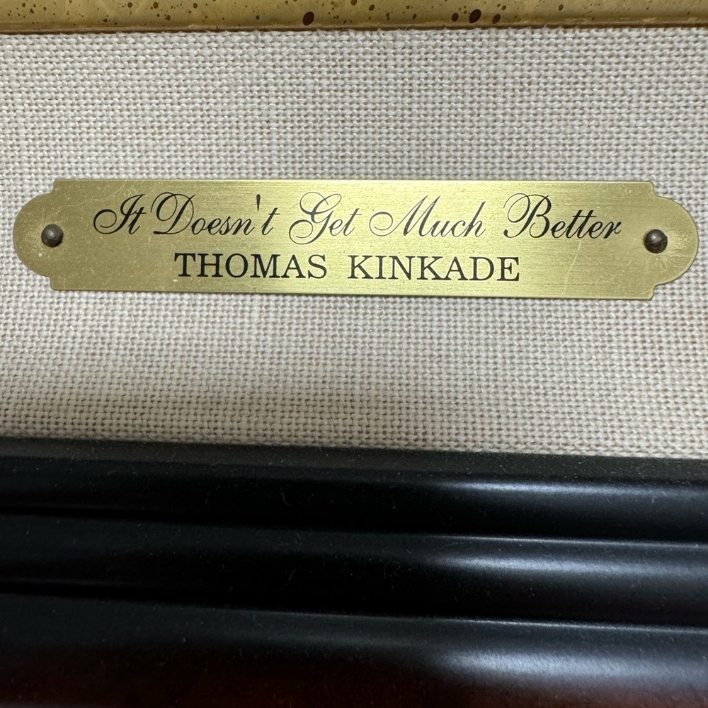 Thomas Kincaid {Doesn’t get much better than this}